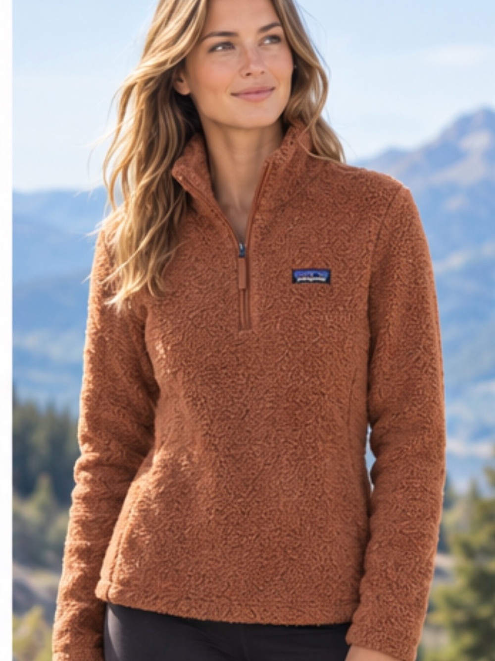 Patagonia Women’s Los Gatos 1/4 Zip in Century Pink S NWT
